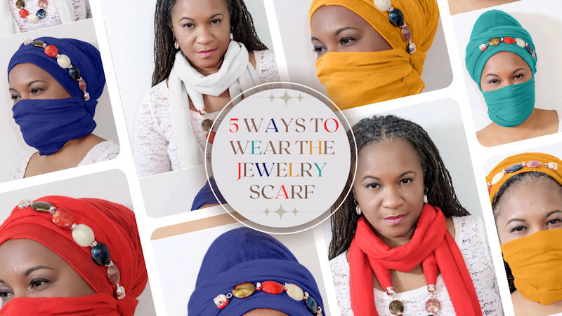 Five Ways to Wear the Jewelry Scarf