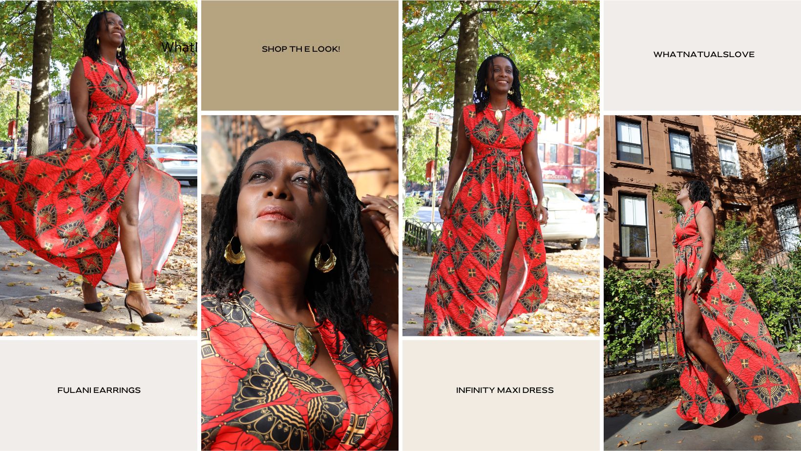 African Infinity Multi Wear Magic Dress