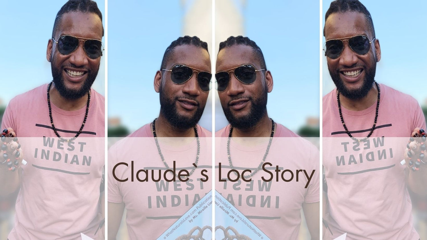 Claude embracing his true self on a remarkable loc journey