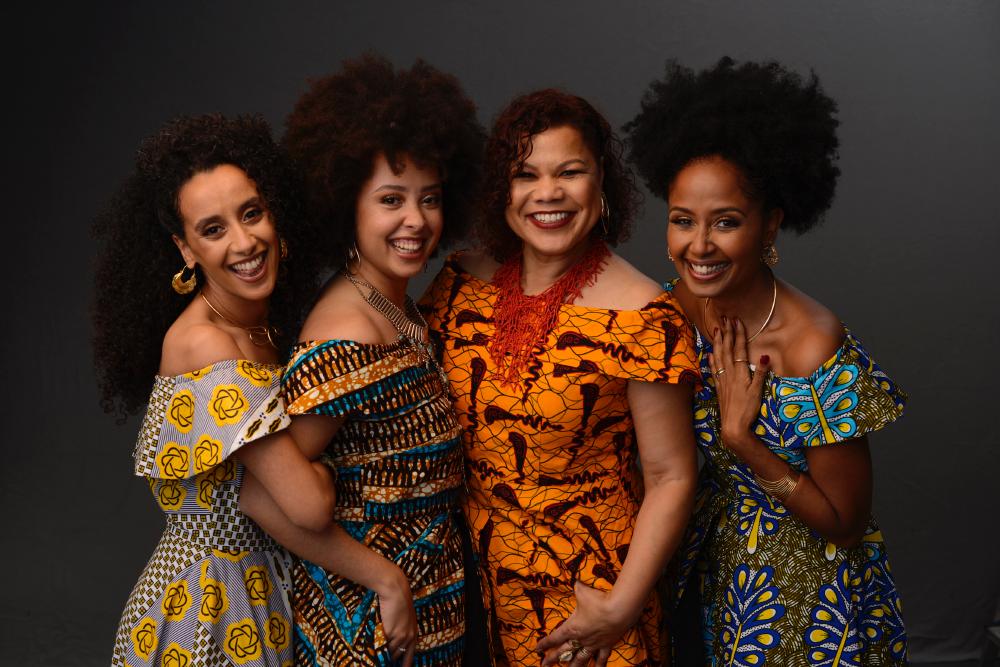 African Pantsuits that empower Boss Ladies of all sizes Brightly and Boldly