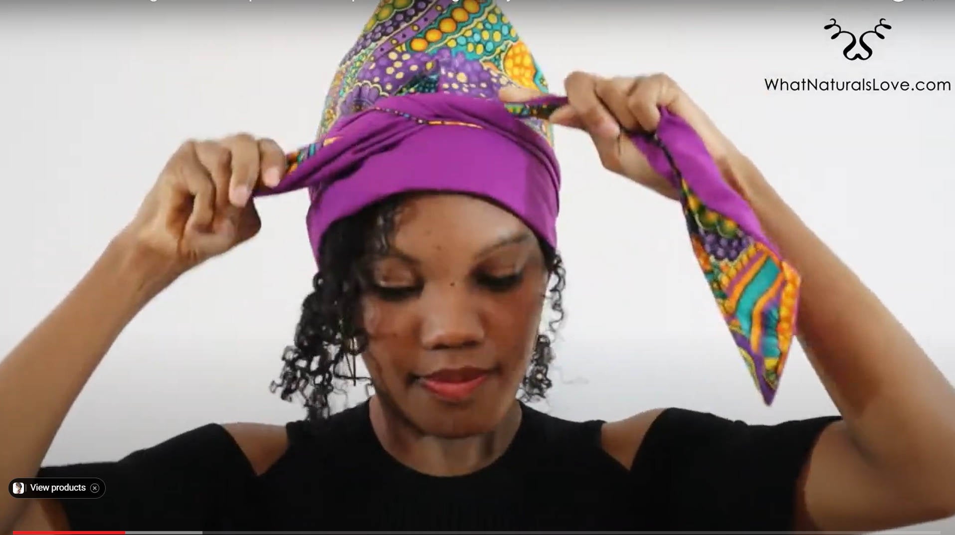Watch: How Many Ways Did Style the Multi Flex Head Wrap?