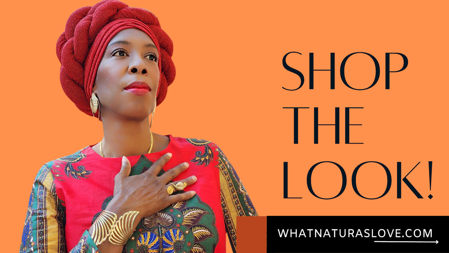 Head to Toe Look: 4 Complementary Items To Shop With Your High Low Dashiki Dress