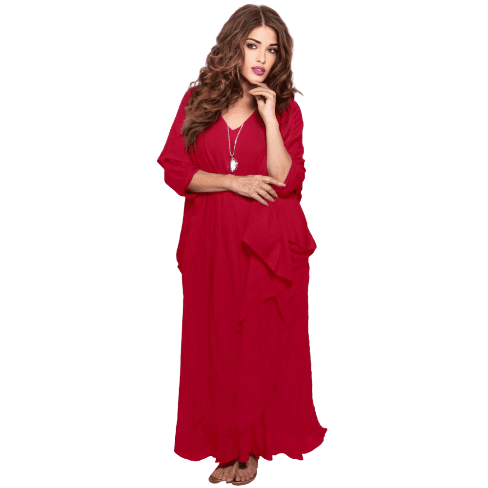 Moroccan Magic Dress L to 5X with Sleeves