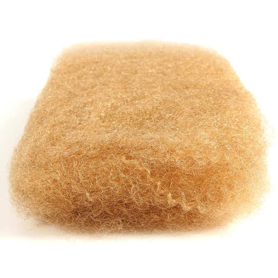 Afro Kinky Bulk Human Hair - Blond
