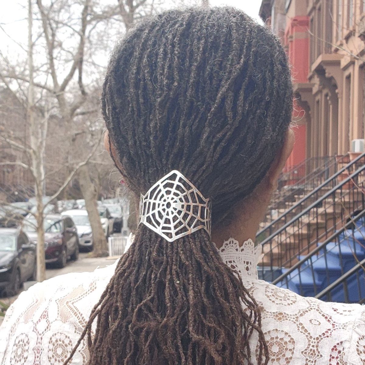 Anansi Crown – Hair Cuff for Locs, Braids & Natural Styles