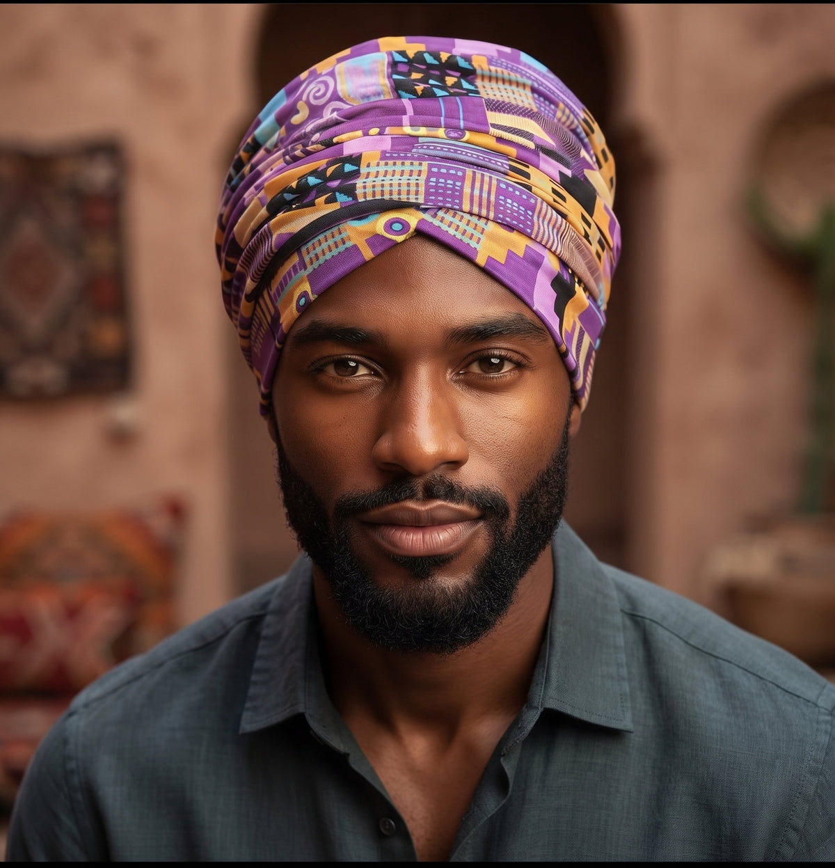 Voorverpakte Afrikaanse Headwrap tulband