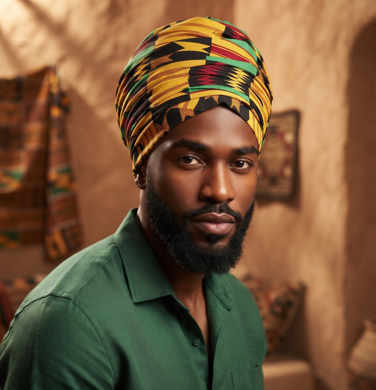Voorverpakte Afrikaanse Headwrap tulband