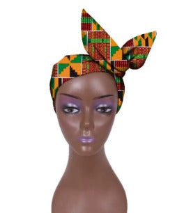 African Hair Bow Band Headdress