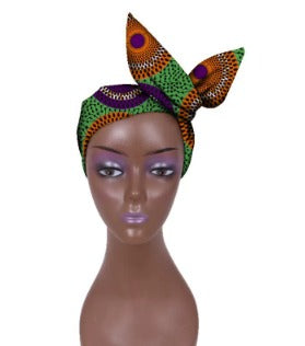 African Hair Bow Band Headdress