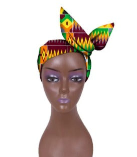 African Hair Bow Band Headdress