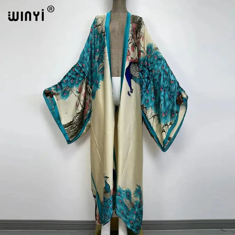 Kimono Kaftan Boho Soft Cardigan - Batwing Sleeve
