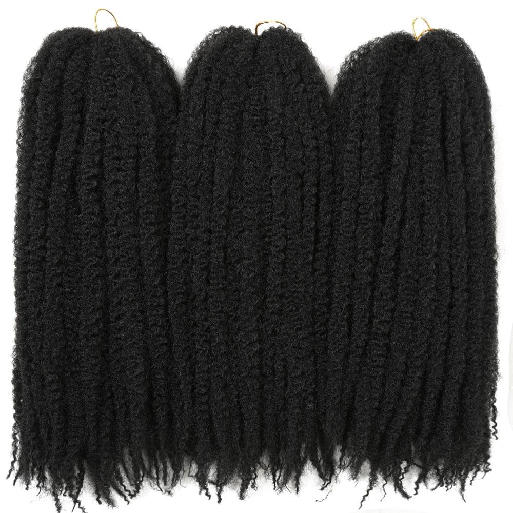 Marley Afro Kinky Hair pour Twists, Braids et Locs