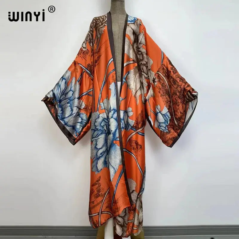 Kimono Kaftan Boho Soft Cardigan - Batwing Sleeve
