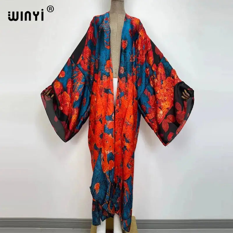 Kimono Kaftan Boho Soft Cardigan - Batwing Sleeve