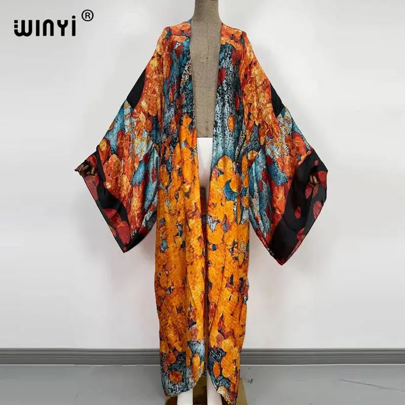Kimono Kaftan Boho Soft Cardigan - Batwing Sleeve