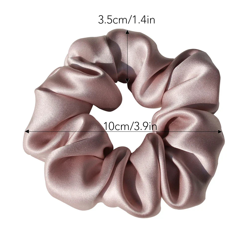 Super Soft 100% Pure Mulberry Silk Scrunchies