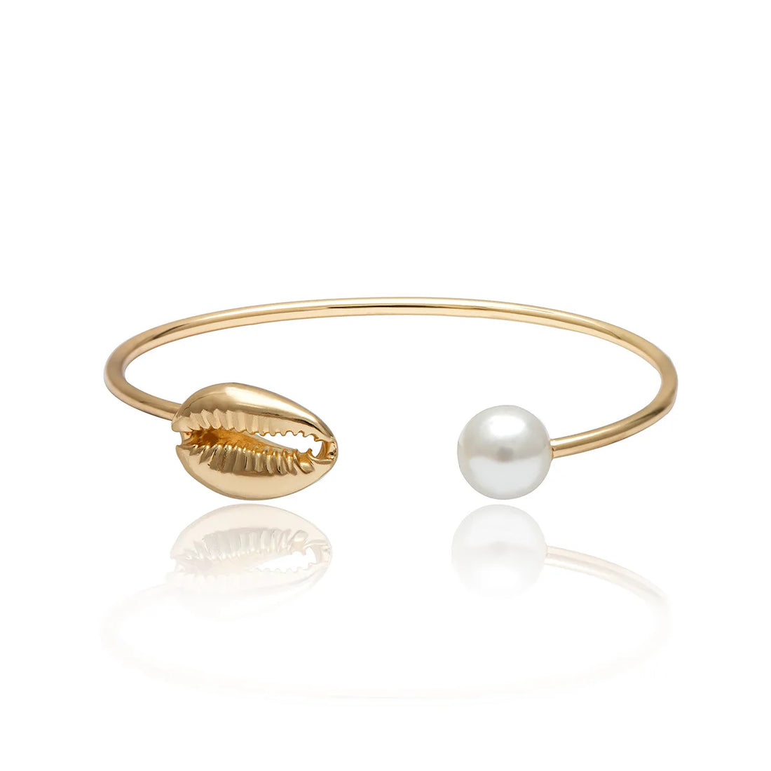 Cowrie Shell Pearl Bead Bracelets for Women Success