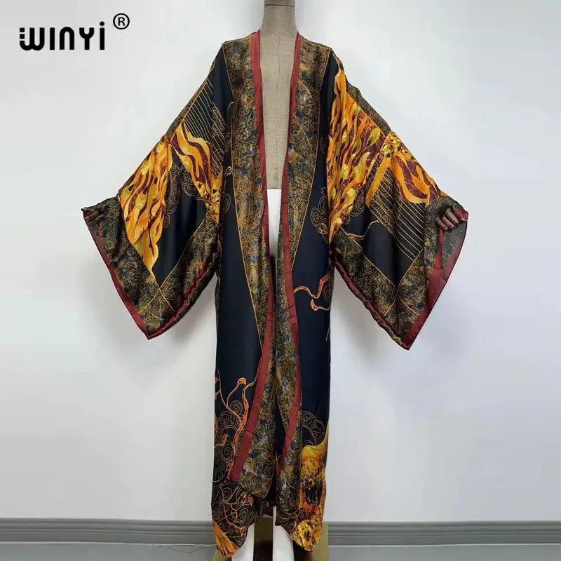Kimono Kaftan Boho Soft Cardigan - Batwing Sleeve