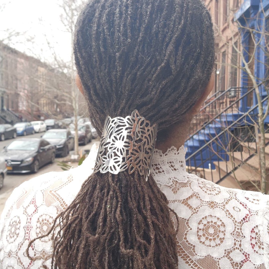 Anansi Crown – Hair Cuff for Locs, Braids & Natural Styles