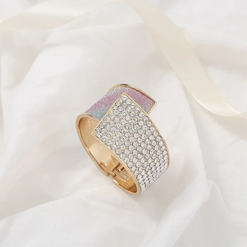 Hair Cuff with Rhinestones for Locs, Dreadlocks, Braids and curls