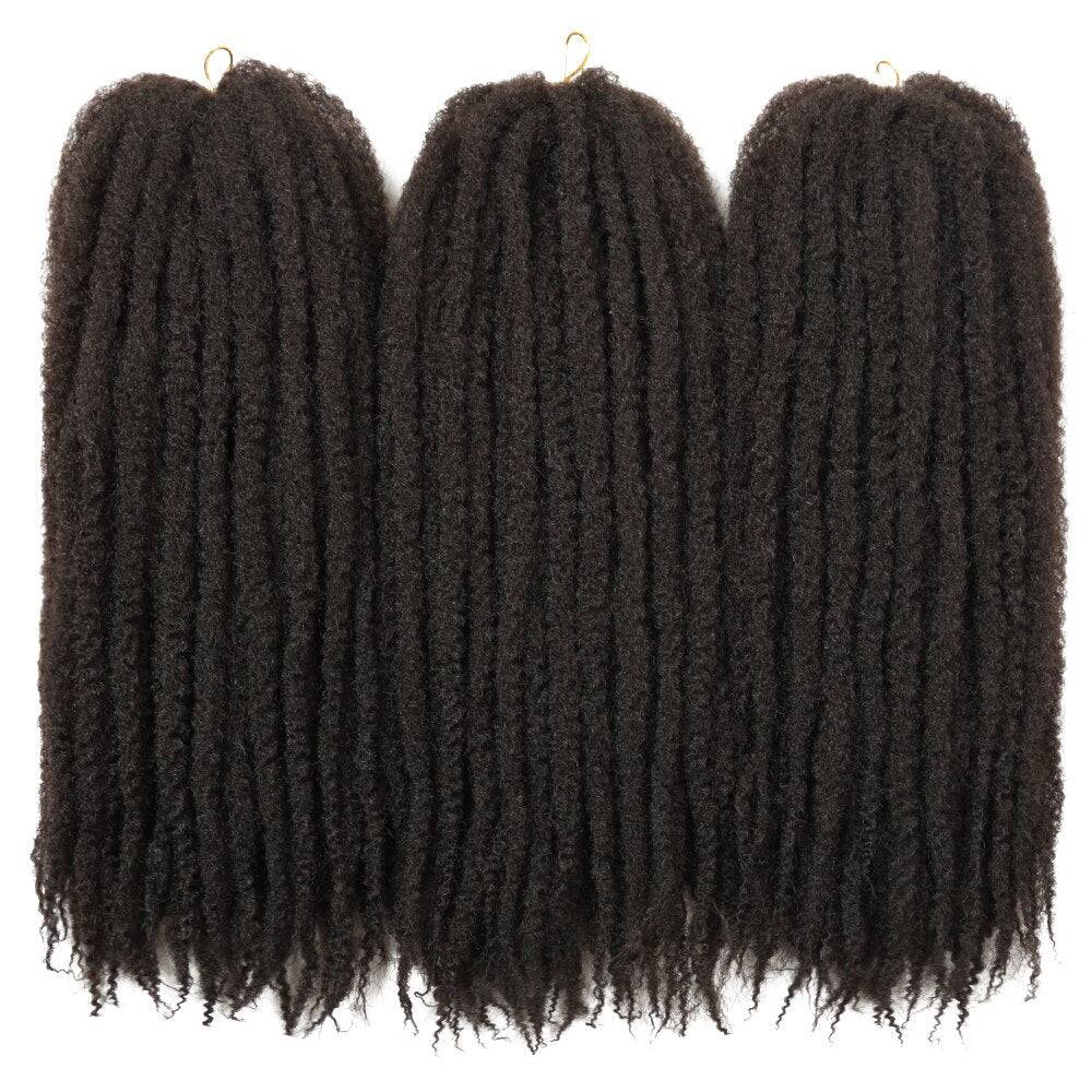 Marley Afro Kinky Hair pour Twists, Braids et Locs