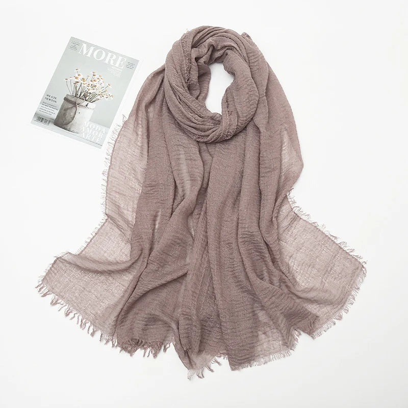 Fashionable Multi Wear Headwrap Scarf and Shawl