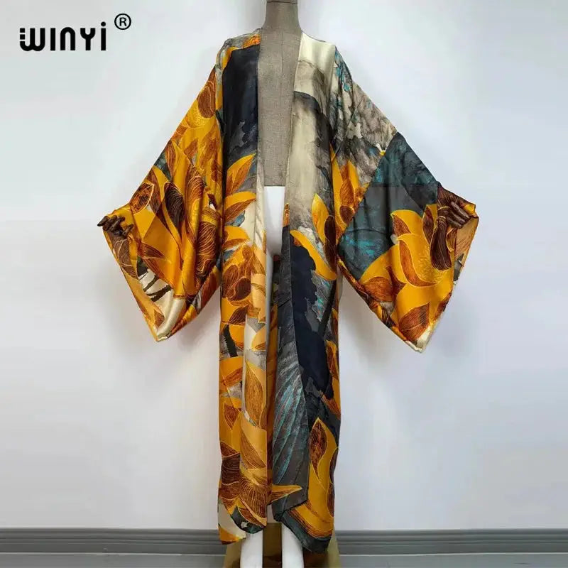 Kimono Kaftan Boho Soft Cardigan - Batwing Sleeve