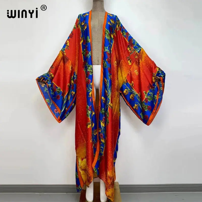 Kimono Kaftan Boho Soft Cardigan - Batwing Sleeve