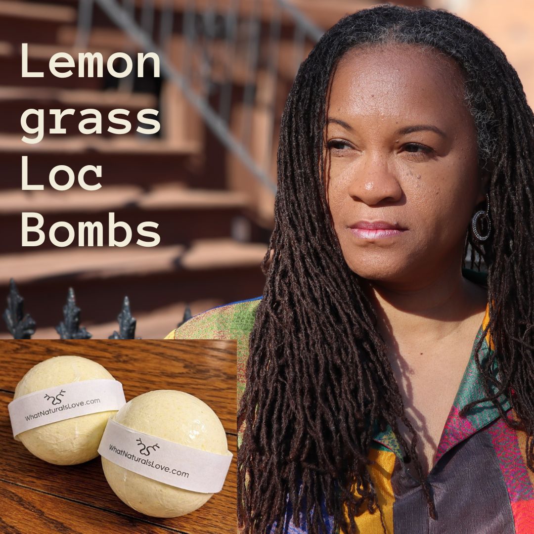 Organic Shampoo Bombs for Locs, Braids & Natural Hair