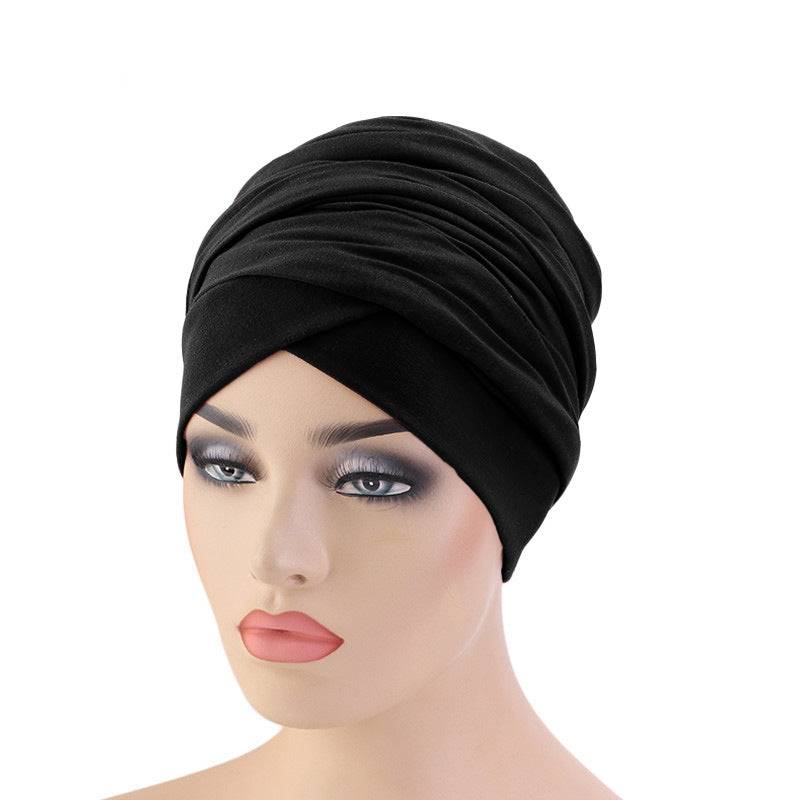 Easy Headwrap to style and protect Locs, Sisterlocks and Dreadlocks