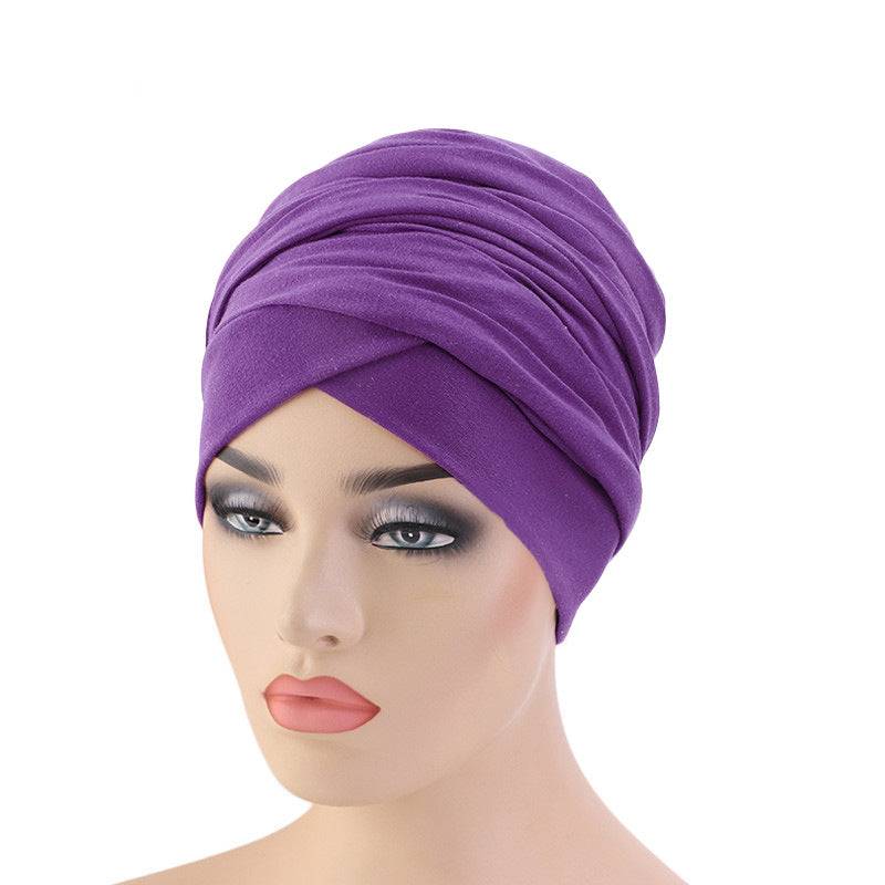 Easy Headwrap to style and protect Locs, Sisterlocks and Dreadlocks