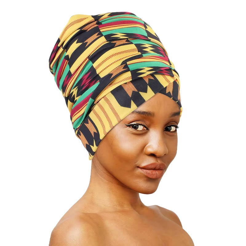 Voorverpakte Afrikaanse Headwrap tulband