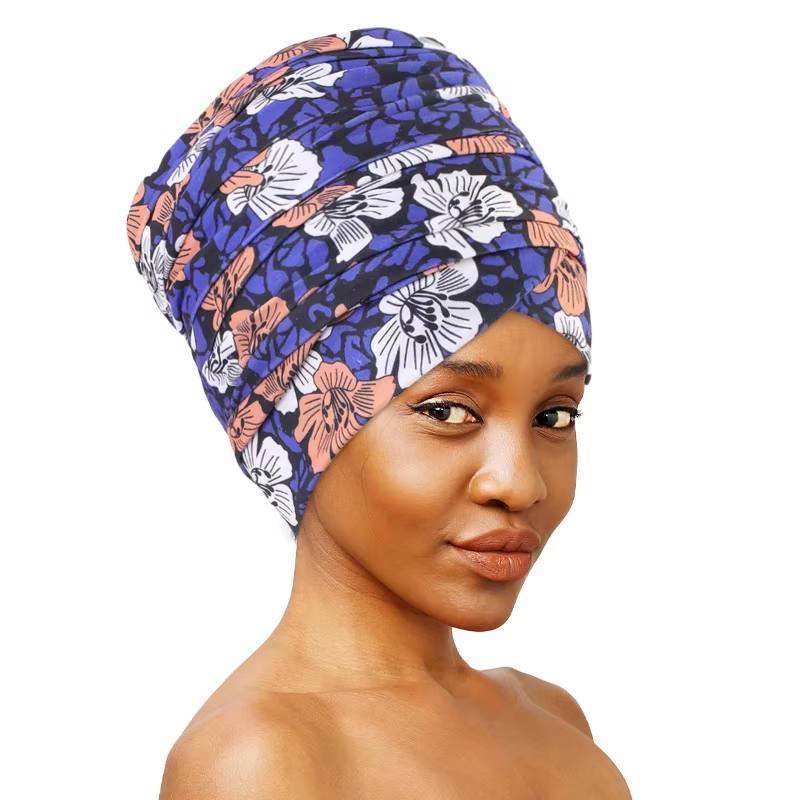 Multi-Wear Magic HeadWrap to style and protect Locs, Sisterlocks and Dreadlocks with Patterns