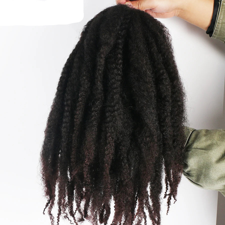 Marley Twist Crochet Hair - Black