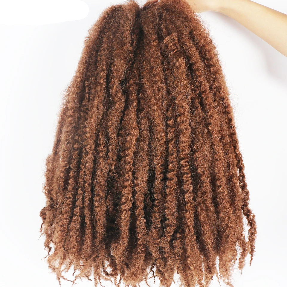 Marley Twist Crochet Hair in Brown