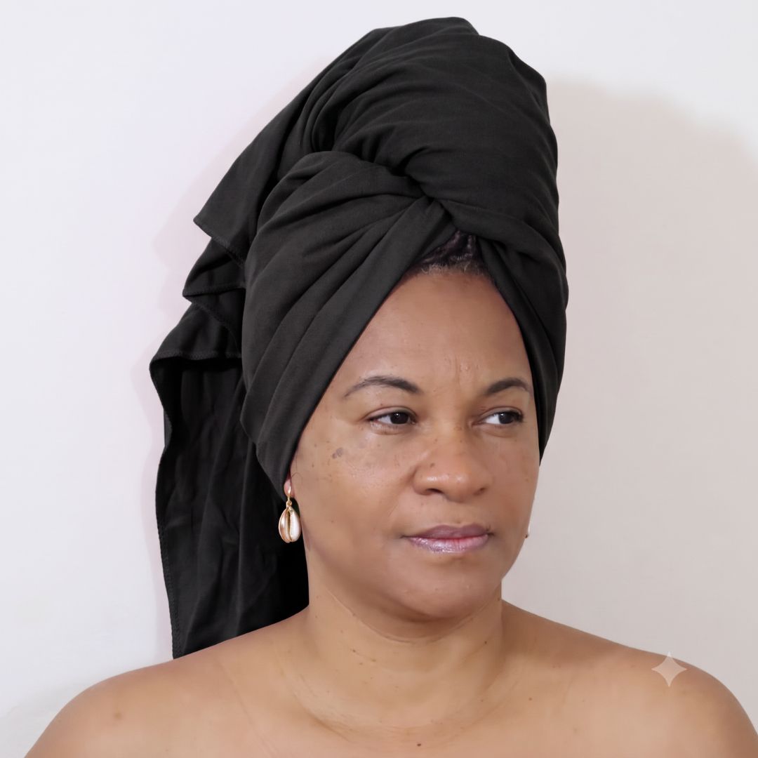 Super Absorbent Quick-drying Anti-Frizz Hair Towel Lint-free - WhatNaturalsLove.com