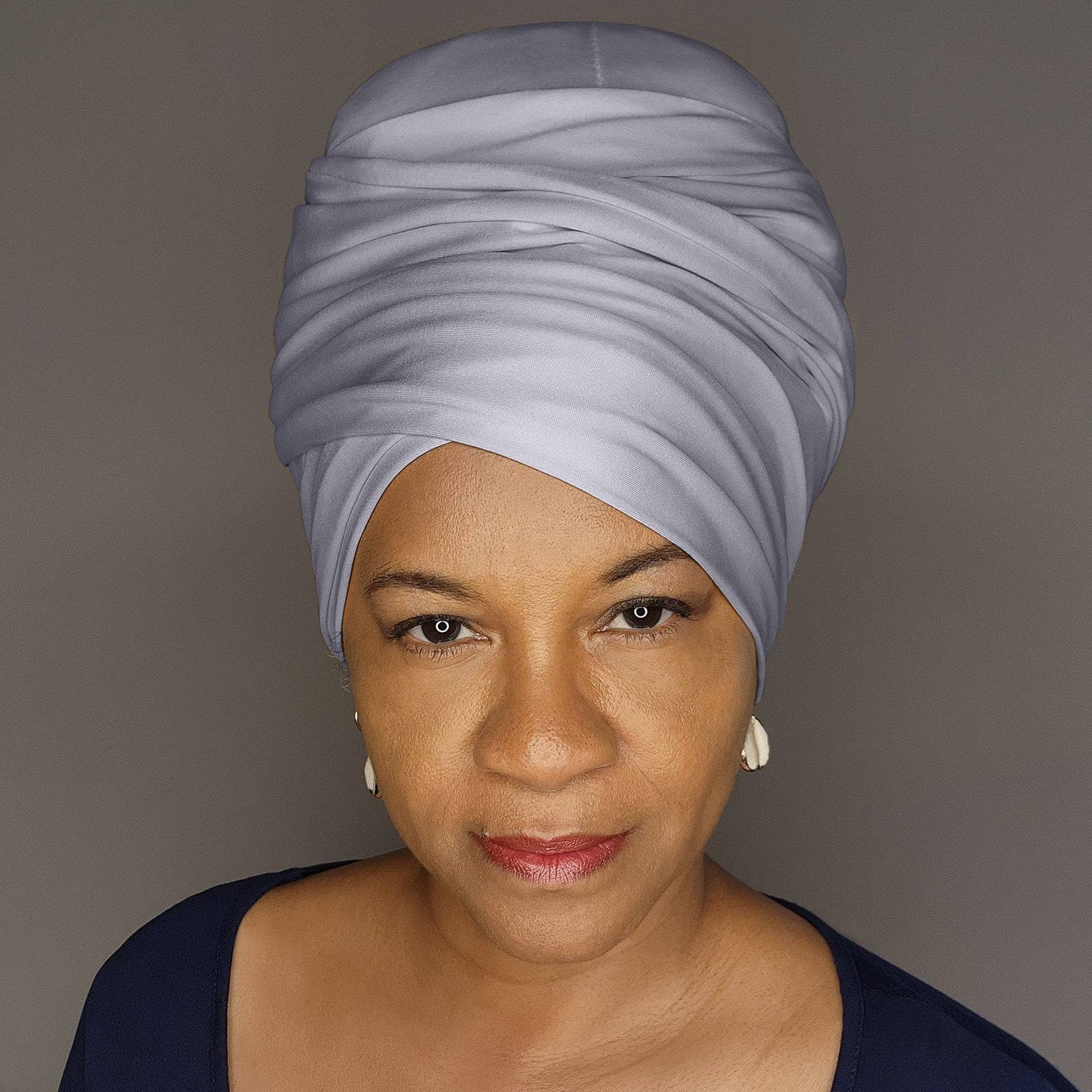 Multi Wear Magic Headwrap for Locs, Sisterlocks, Braids, Afros and Dreadlocks - Solid Colors