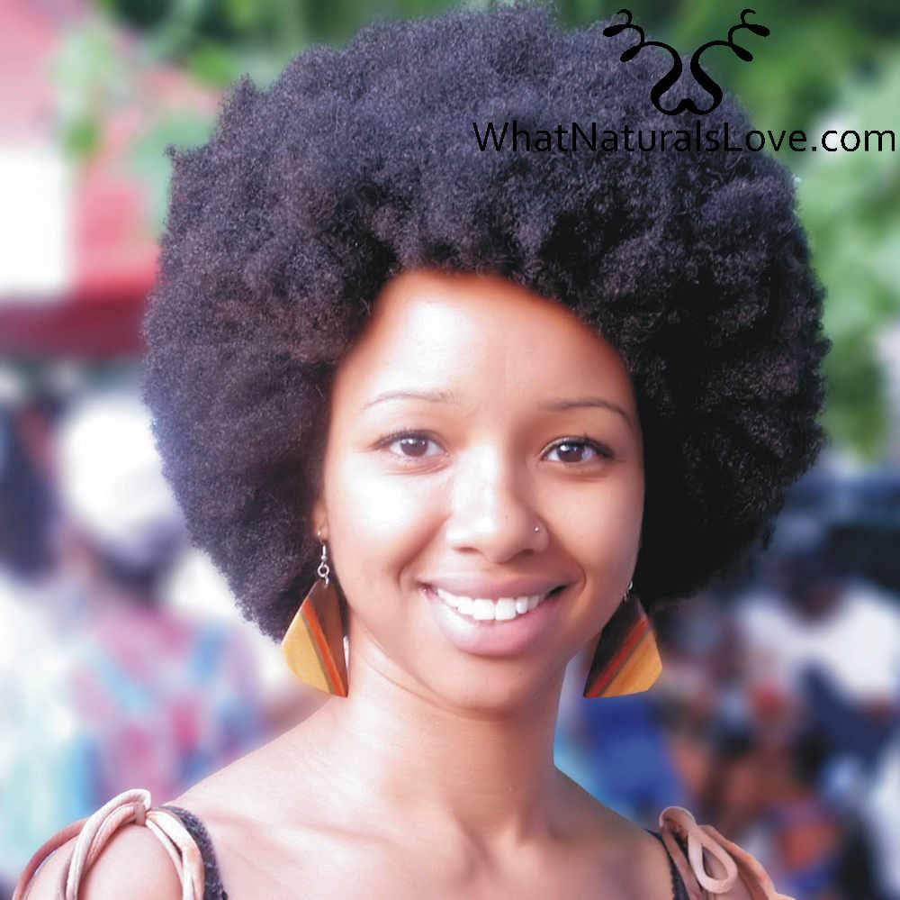 Luri Daniel Favors with the Afro that sparked conversations from BAD Hair Uprooted Exhibition and Documentary