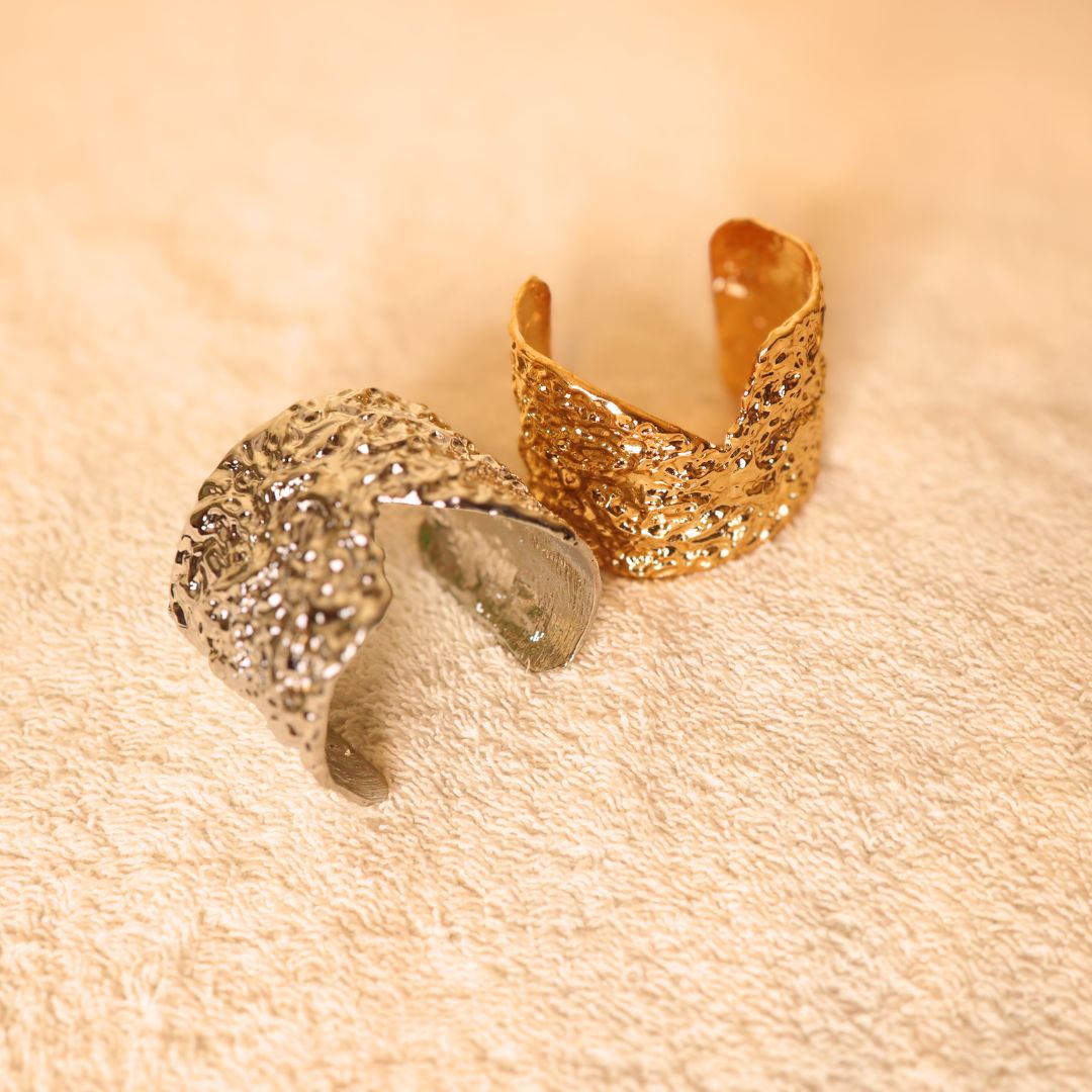 Chunk of Gold/Silver Hair cuffs for Locs, Dreadlocks and Sisterlocks