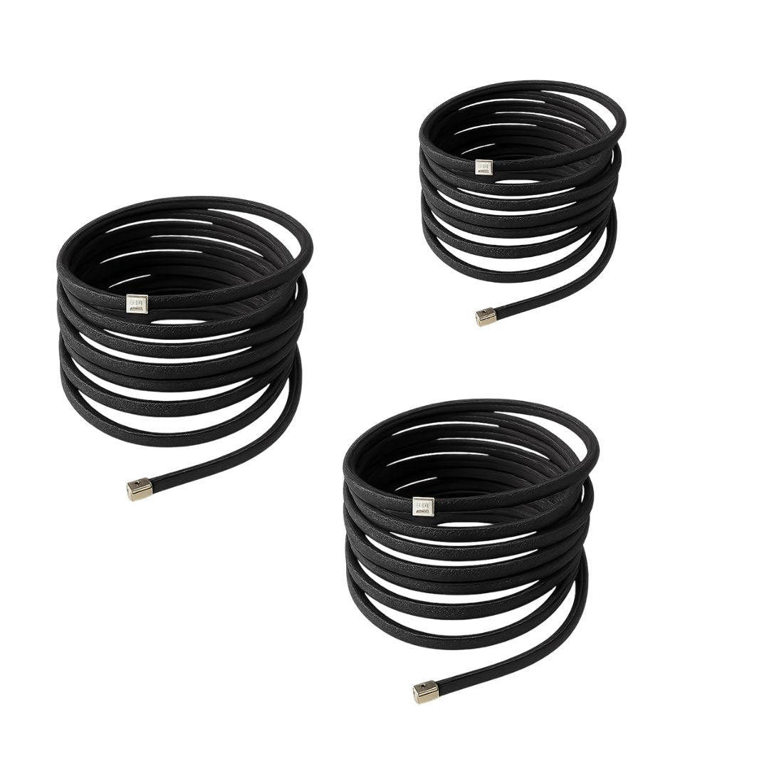 Porte-queue de cheval facile à utiliser non dommageable pour Locs