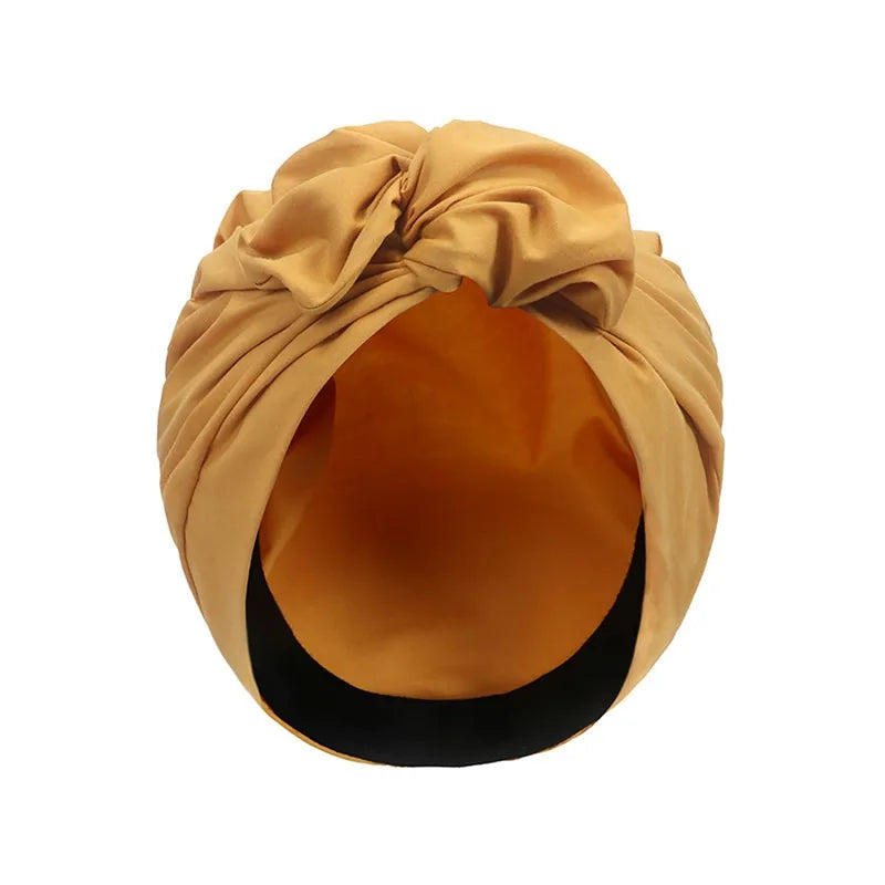 Chic Knotted Turban Headwrap - Elegant