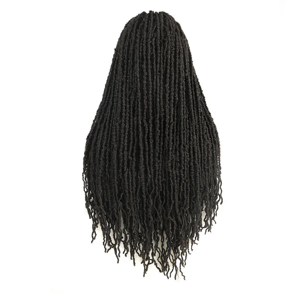 BoHo Faux Locs Full Lace Dreadlock Wig with Baby Hair