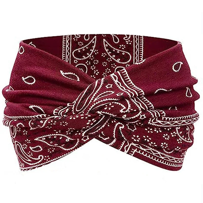 Headbands for Locs, Braids and Natural Hair - Extra Wide, Super Comfortable Stretch