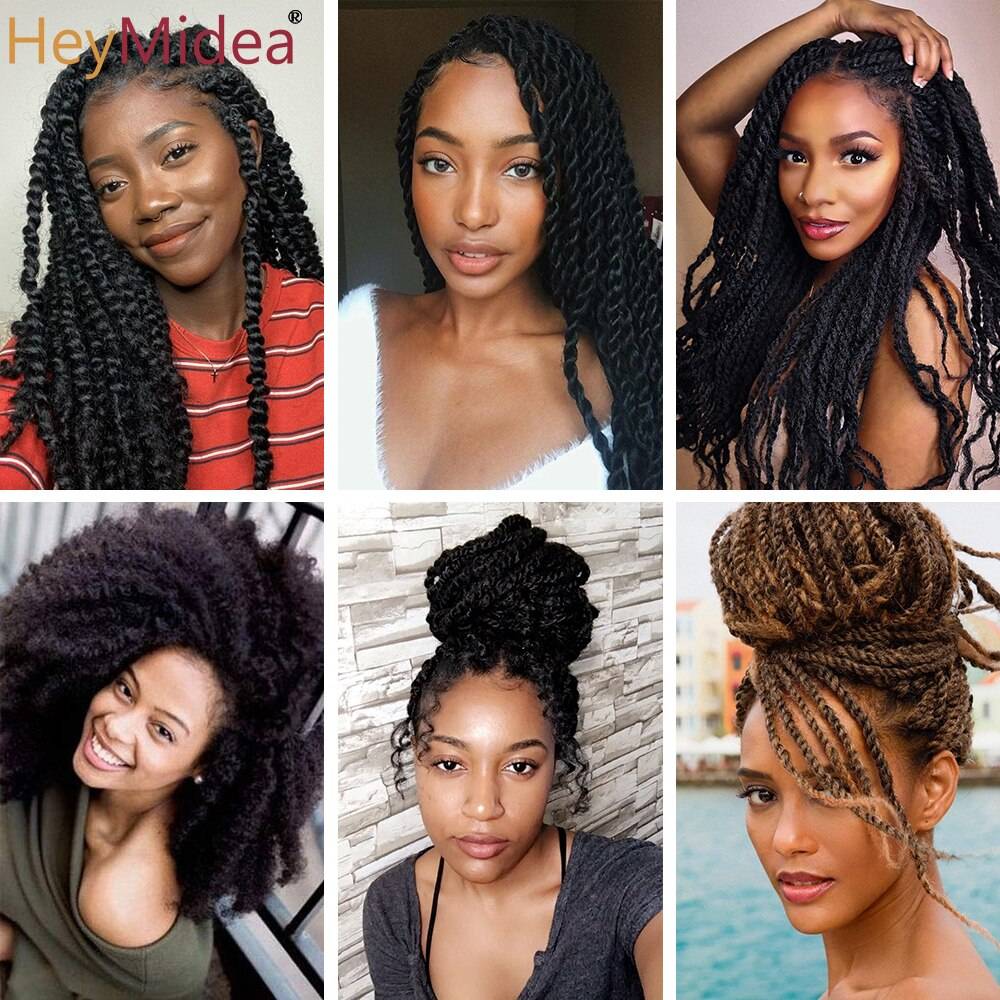Marley Afro Kinky Hair pour Twists, Braids et Locs