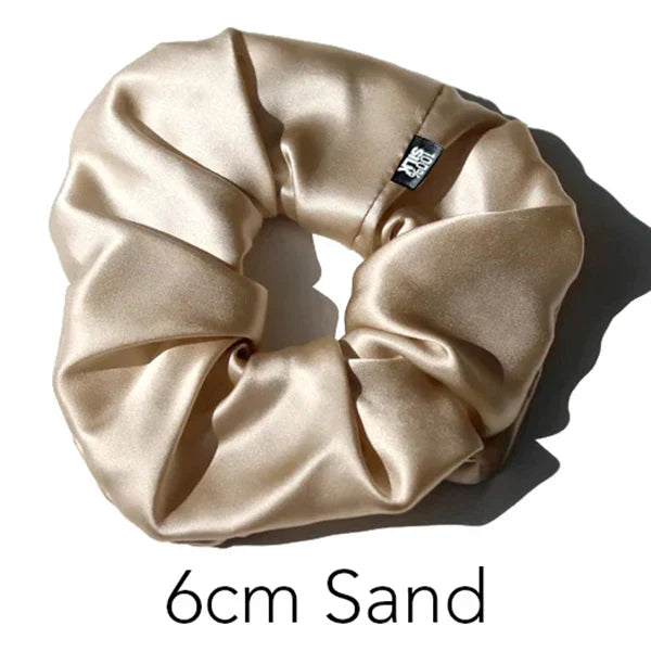 100% Mulberry Silk Scrunchies Extra Large 19 mm