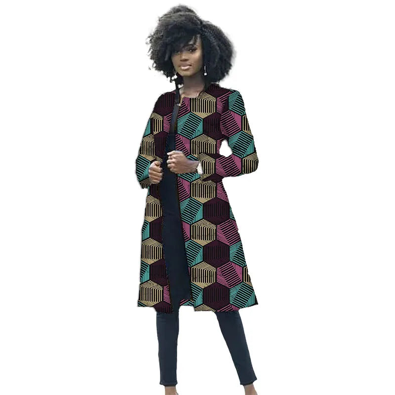 African Cardigan Coat for Women - Traditional Style