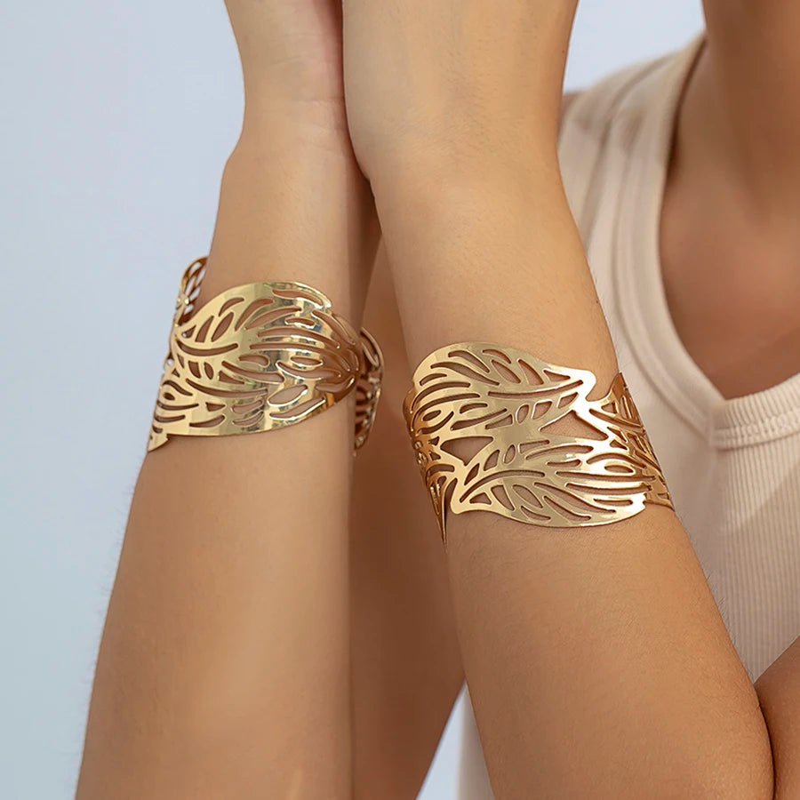 Hugging Leafs Hair Cuff for Locs, Sisterlocks, Dreadlocks