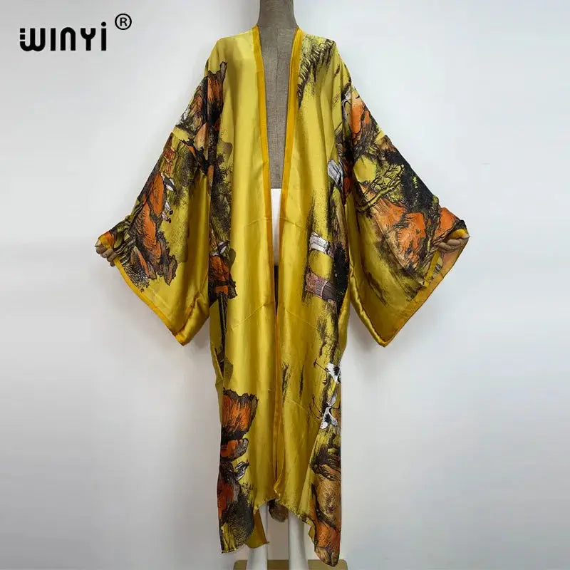 Kimono Kaftan Boho Soft Cardigan - Batwing Sleeve