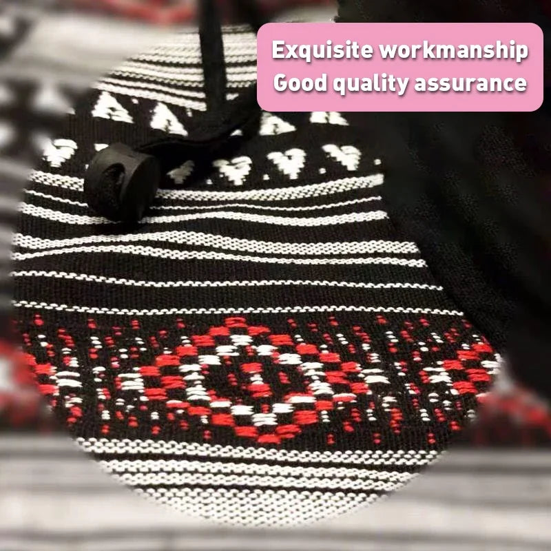 Purple reversible sun hat with a wide brim and colorful ethnic patterns, ideal for fashionable sun coverage.