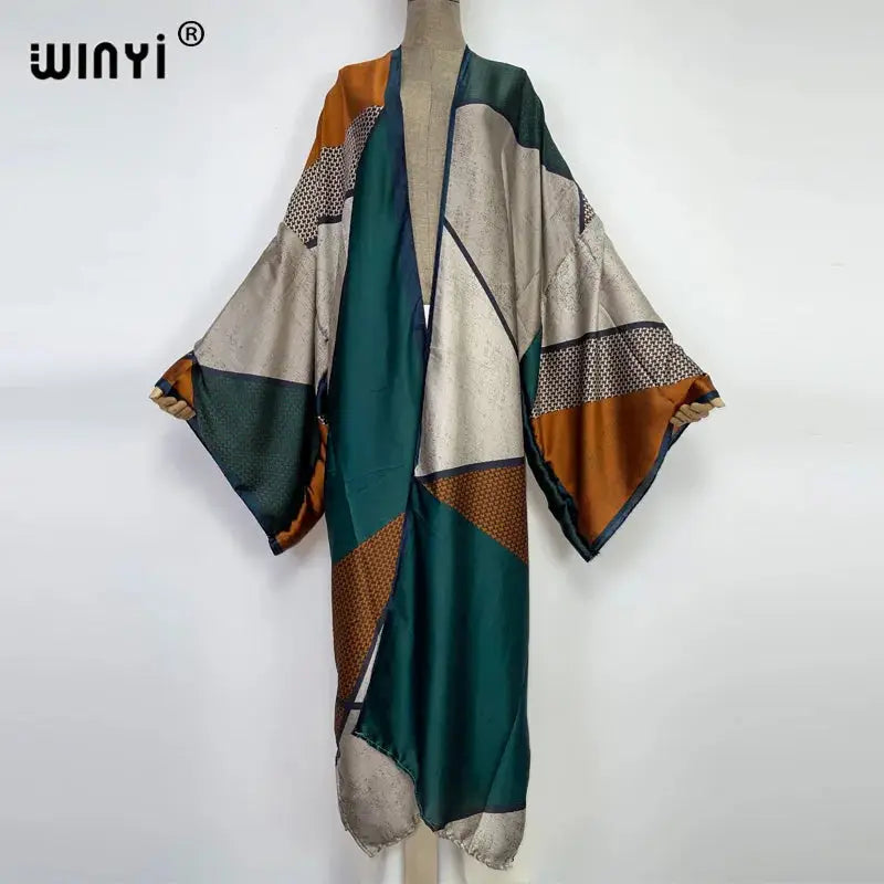 Kimono Kaftan Boho Soft Cardigan - Batwing Sleeve